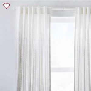 West Elm curtains